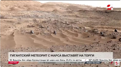 Гигантский метеорит с Марса выставят на торги