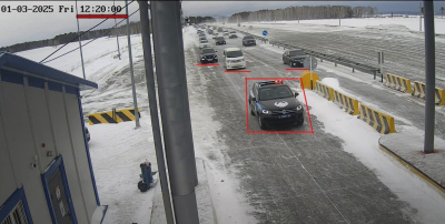 Столкнулись 95 авто: появилось видео до начала массового ДТП на трассе &quot;Астана-Петропавловск&quot;