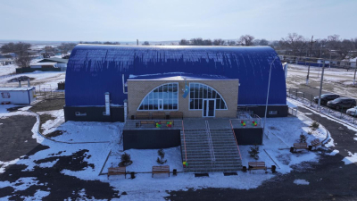 Новый спортивный комплекс открылся в селе Копа Актюбинской области