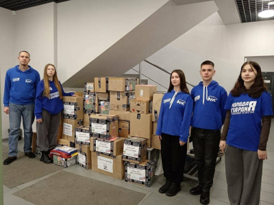 Письма и три тонны помощи: из Елабуги направили гуманитарный груз бойцам