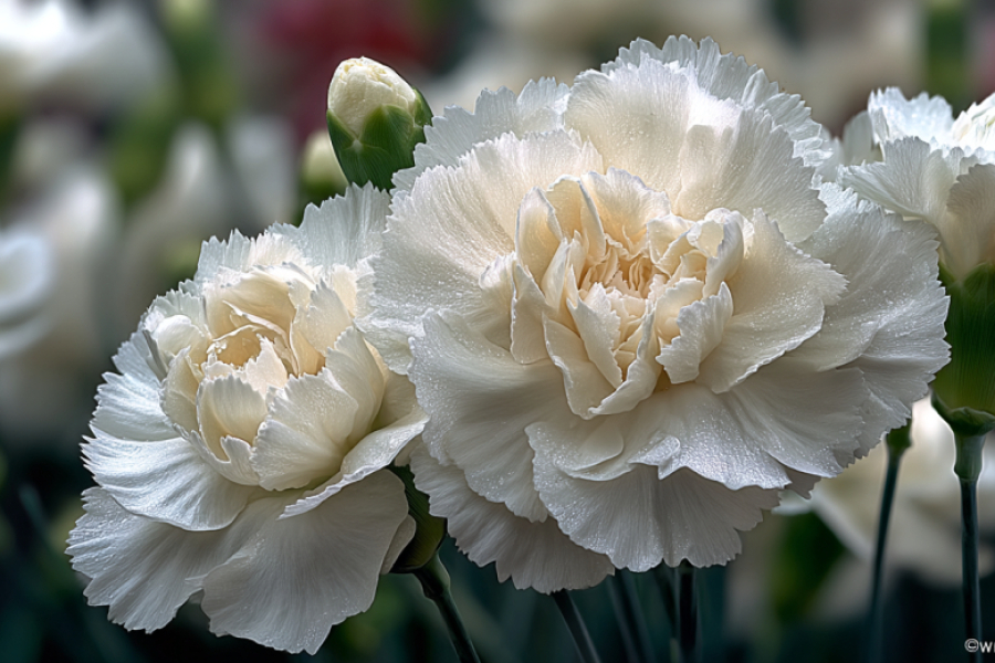 Посейте в апреле &mdash; и к лету&nbsp; участок покроется снежно-белыми махровыми шапками с жемчужным блеском