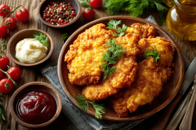 Больше никакой сухой грудки: отбивные в луковом соусе &mdash; сочатся при разрезании