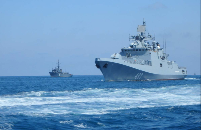 Российский БПК &laquo;Североморск&raquo; столкнулся с противодействием иностранных ВМС