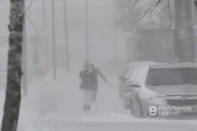 В Татарстан возвращаются метели, но с мокрым снегом