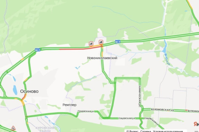 На трассе М7 под Казанью образовалась пробка почти в 3 км из-за ДТП