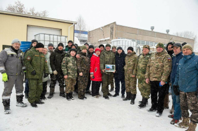 Автобус, 4 машины и 45 тонн груза отправлены из Нижнекамска в зону СВО