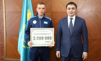 Победителей зимних Азиатских игр наградили в Караганде