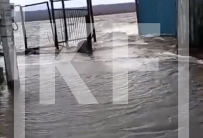Волга выходит из берегов, вода заливает дачные участки под Казанью - видео 28/04/2026 &ndash; Новости