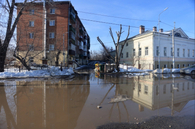 В Казани составили список из 42 МКД в зоне повышенного риска потопления