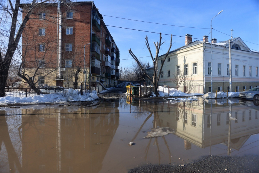 В Казани составили список из 42 МКД в зоне повышенного риска потопления