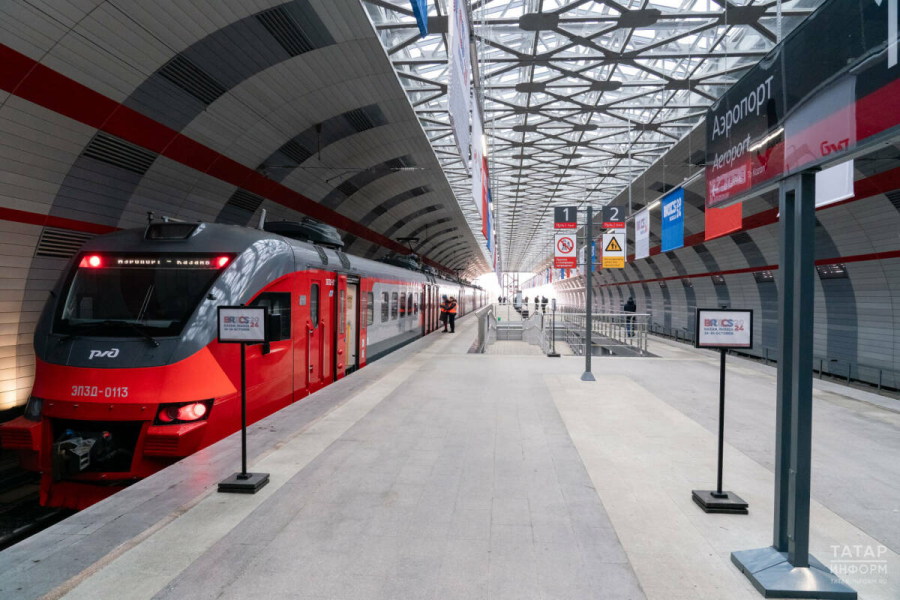 Расписание трех электричек Казань &ndash; Аэропорт изменится с 1 марта