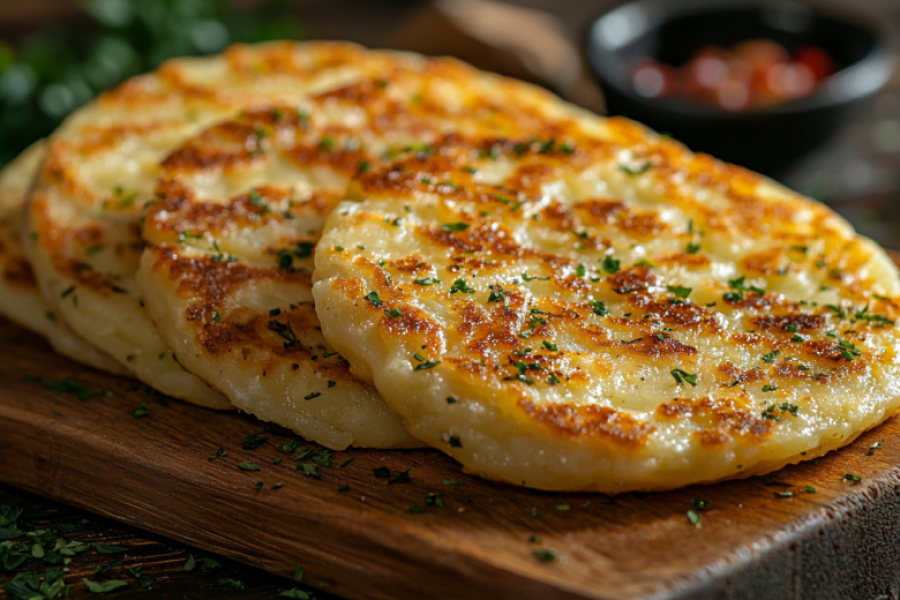 Беру кефир и картошку, леплю &laquo;солнышки&raquo; &mdash; целая кастрюля нежных лепёшек готова за полчаса