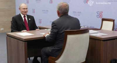 &laquo;Растягиваете удовольствие?&raquo;: Путин и Минниханов пошутили о Сабантуе