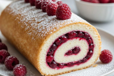 С ним на столе сразу праздник: пятиминутный рулет &laquo;Ягодка&raquo; &mdash; на вкус небо и земля!
