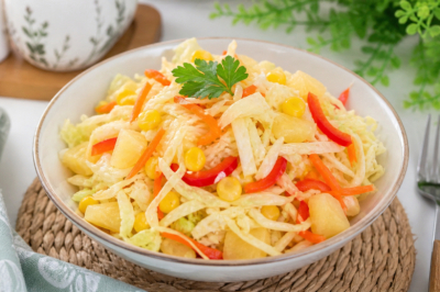 Незабываемый салат из капусты: всего 4 ингредиента и 7 минут &mdash; яркий вкус, который удивляет с первой ложки