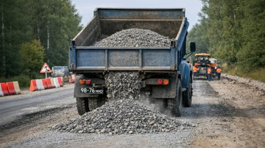 Мэр Коктебеля велел &laquo;намазывать&raquo; дороги щебнем толще