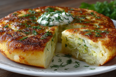 Пирог с капустой и яйцом на сметане: нежный, сочный и очень вкусный &mdash; идеален к чаю