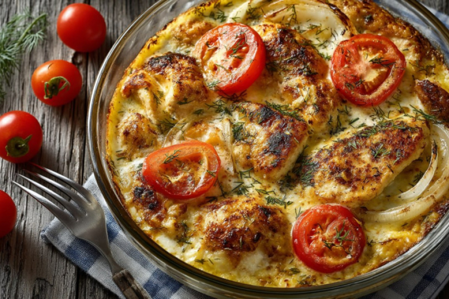 Курица по-французски без майонеза &mdash; сочнее классики: готовим из грудки