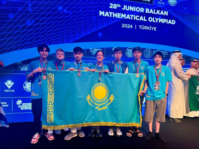 Все шесть школьников Казахстана завоевали медали на Балканской олимпиаде по математике